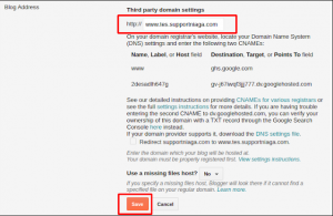 Cara Setting Blogspot Menggunakan Subdomain Di DNS Domain