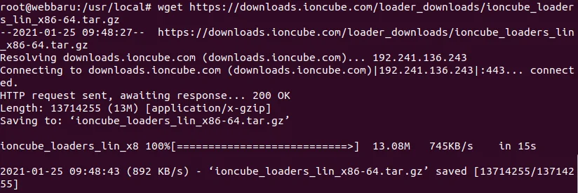 Cara Install PHP IonCube Loader di Ubuntu