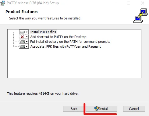 Cara Install Putty di Windows 5