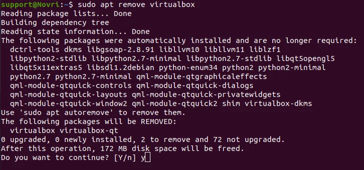 Cara Menghapus instalasi VirtualBox di Ubuntu 4a