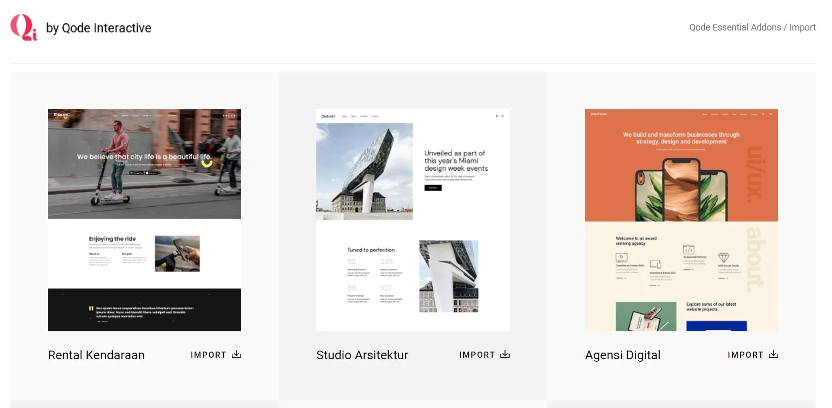 Rekomendasi Template Elementor Website Company Profile 1