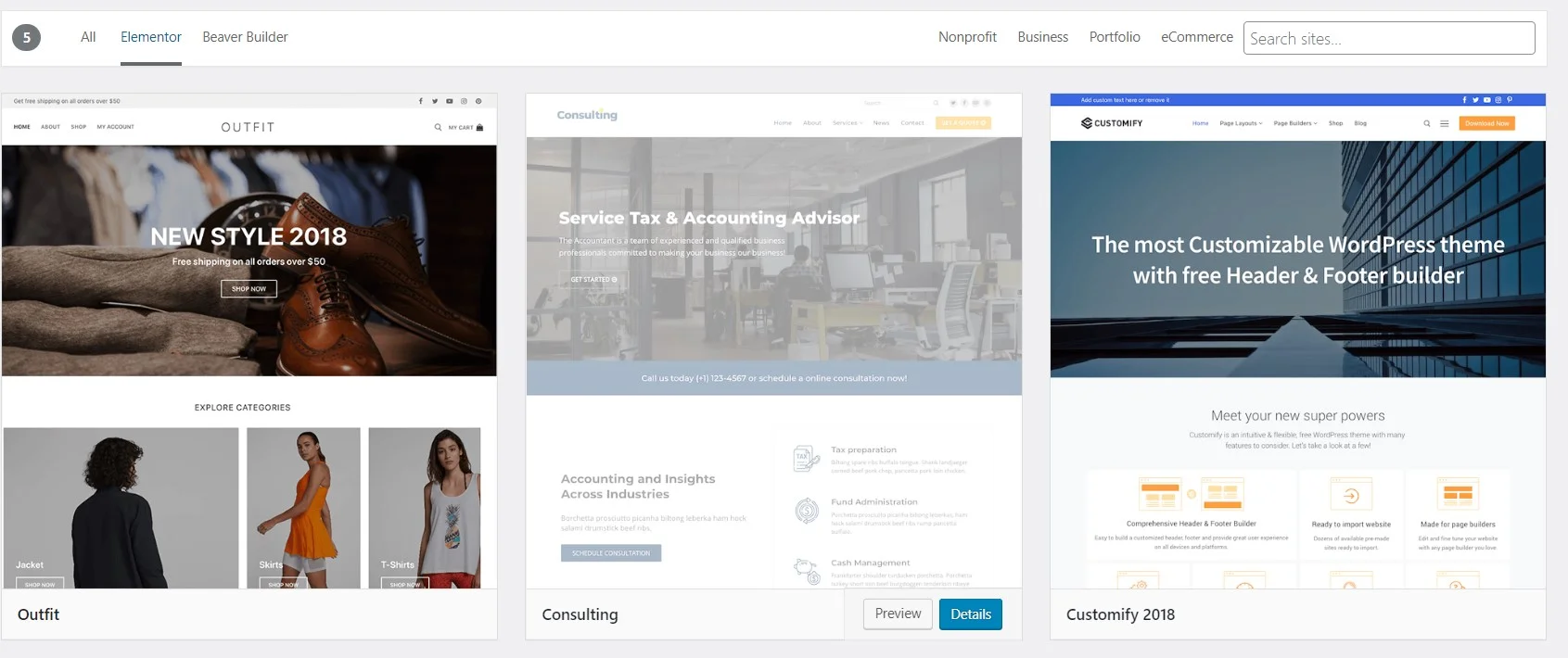 Rekomendasi Template Elementor Website Company Profile 1