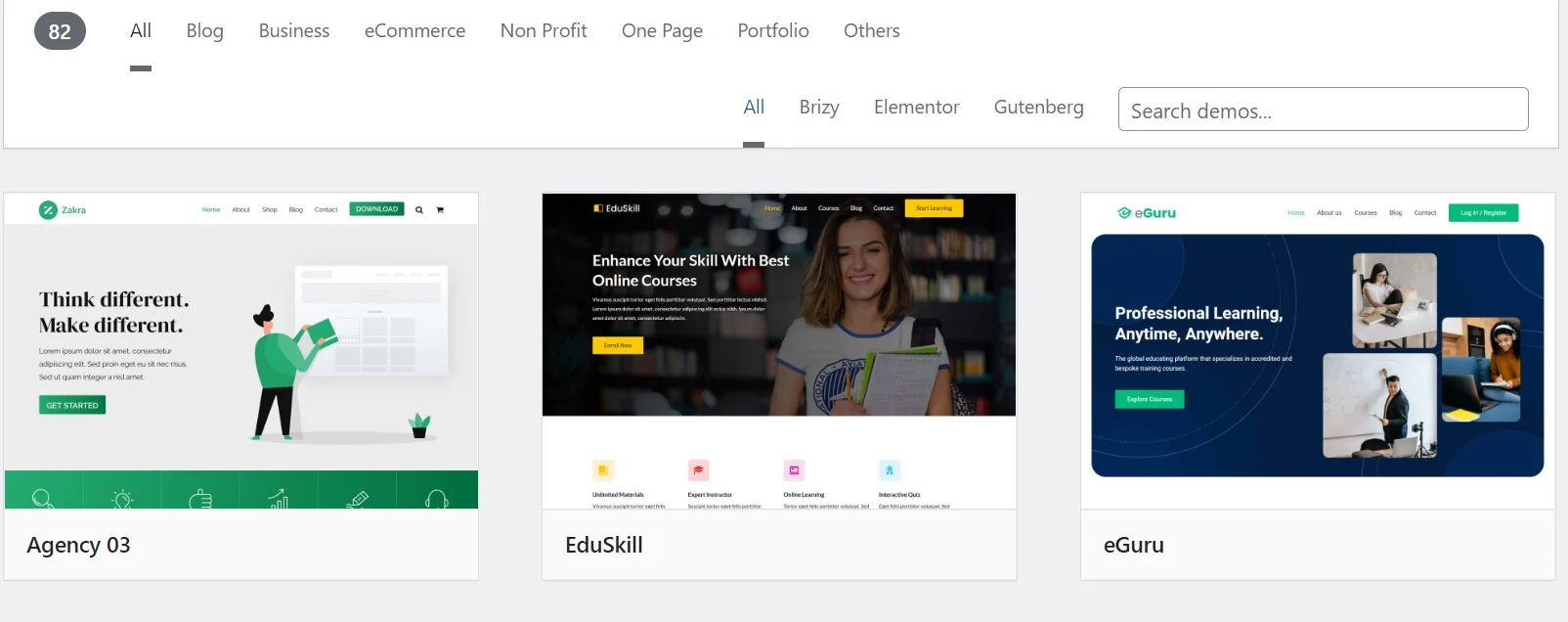 Rekomendasi Template Elementor Website Company Profile 1